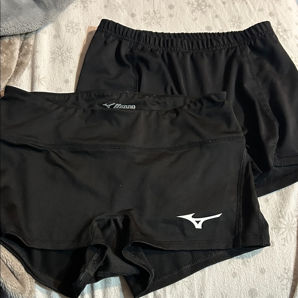 Mizuno Women's Athletic Black Shorts